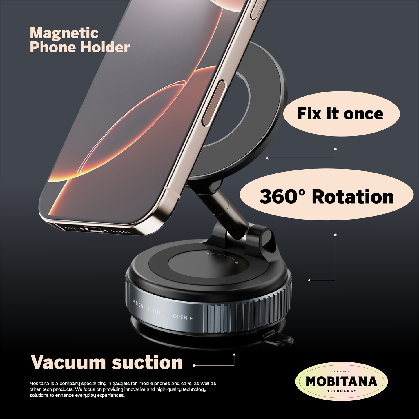 MagneStick™ - Phone Mount + Free Gift