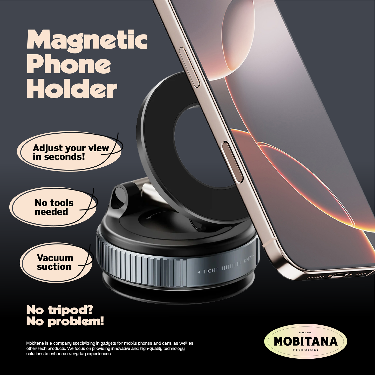 MagneStick™ - Phone Mount + Free Gift